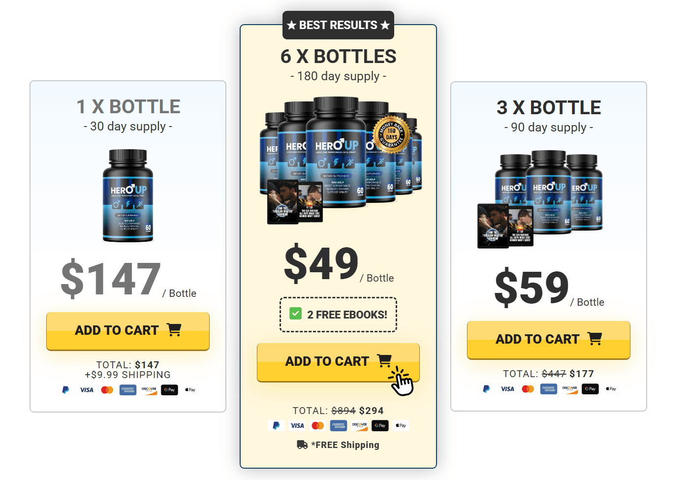 Hero Up official buy